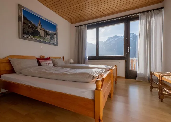 Panorama At Haus Waldheim Nr. 11 Grächen