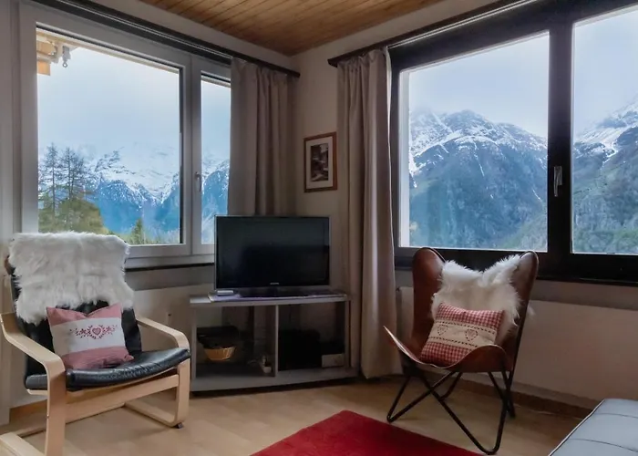 Apartmán Panorama At Haus Waldheim Nr. 11 Grächen